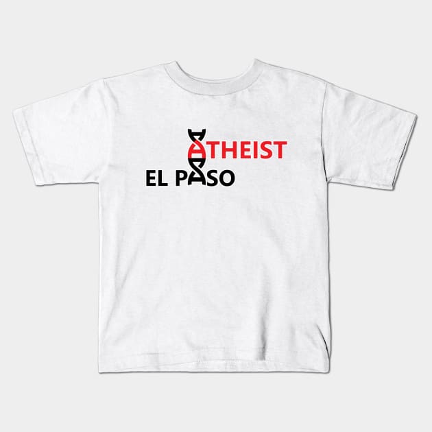El Paso Atheist Logo Kids T-Shirt by EPAtheist